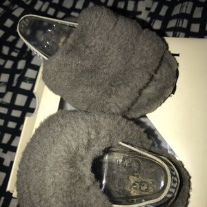 Ugg fluff slide